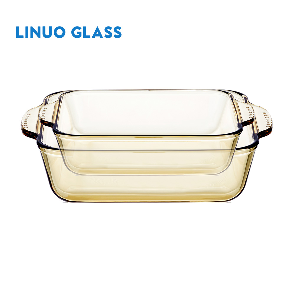 Non Stick Set Of Glass Baking Pans