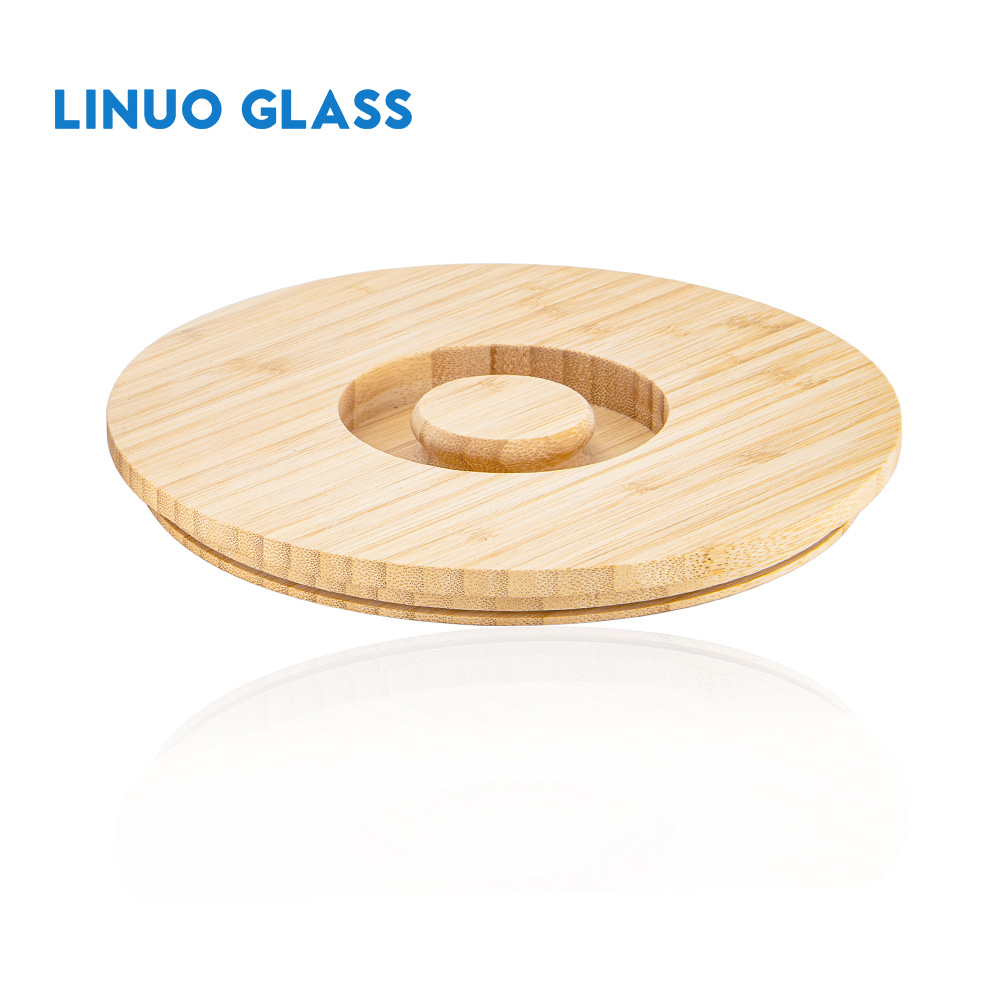 Lunch Box Glass Containers With Bamboo Lids