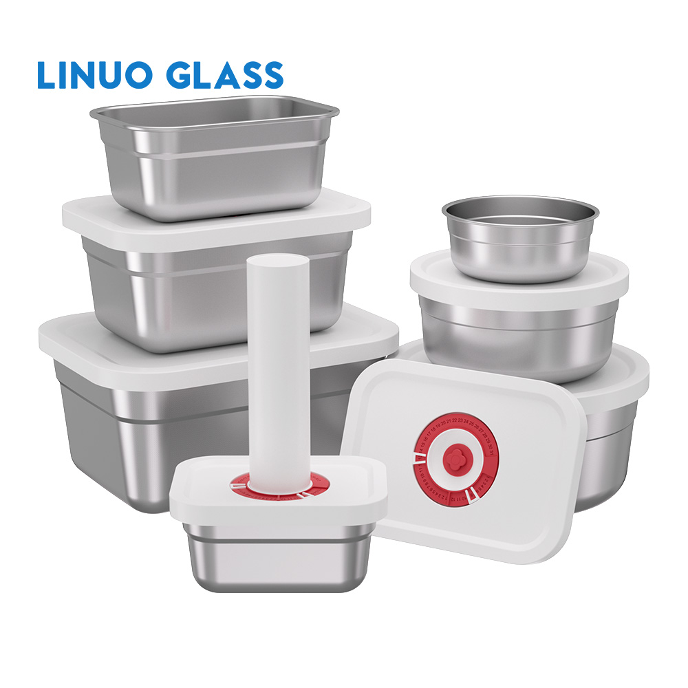 Contenitori per alimenti in acciaio inossidabile sottovuoto