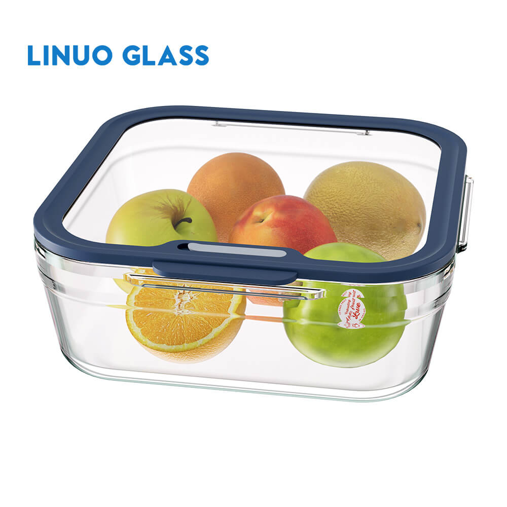 Square Glass Baking Dish With Lids