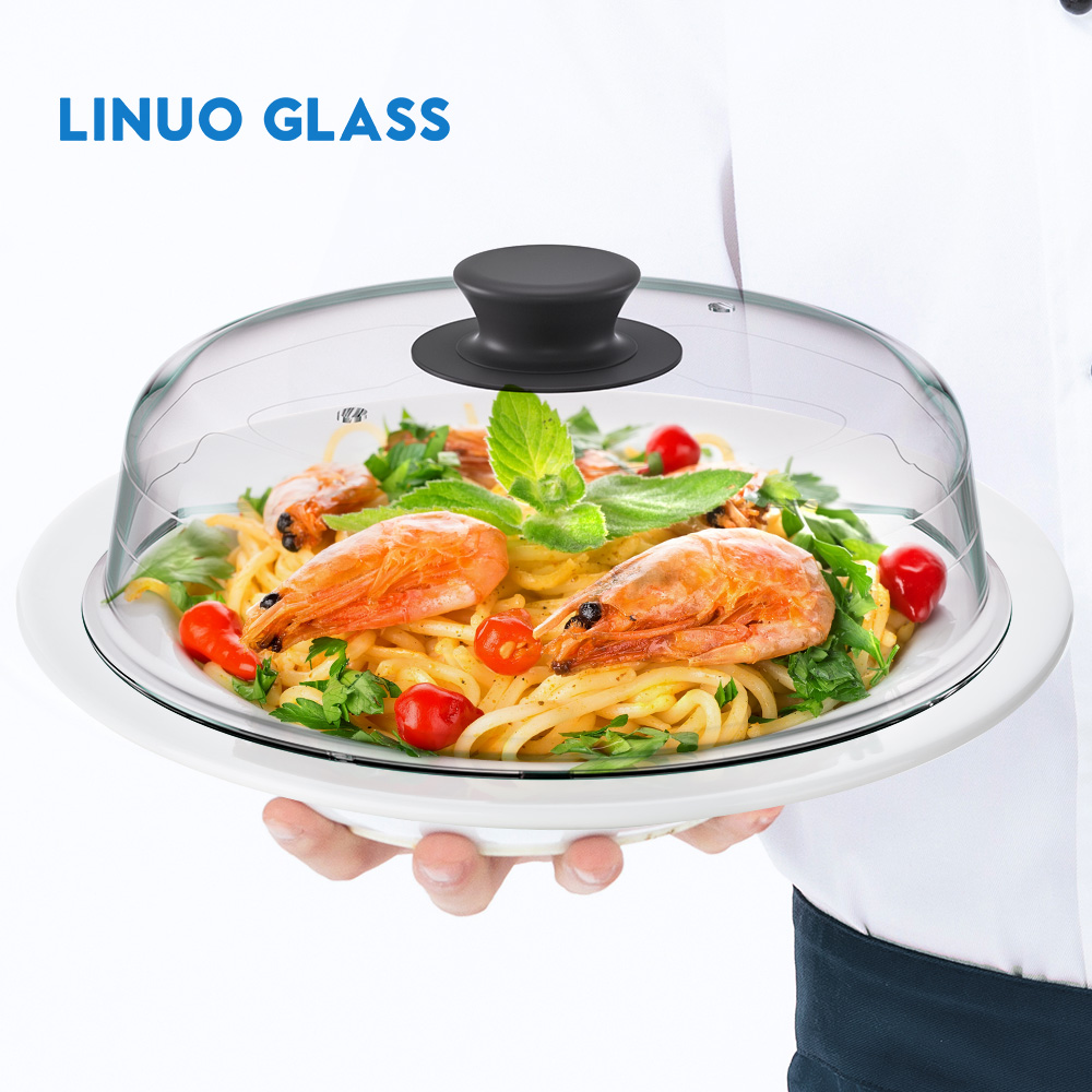 Glass Microwave Splatter Cover Lid