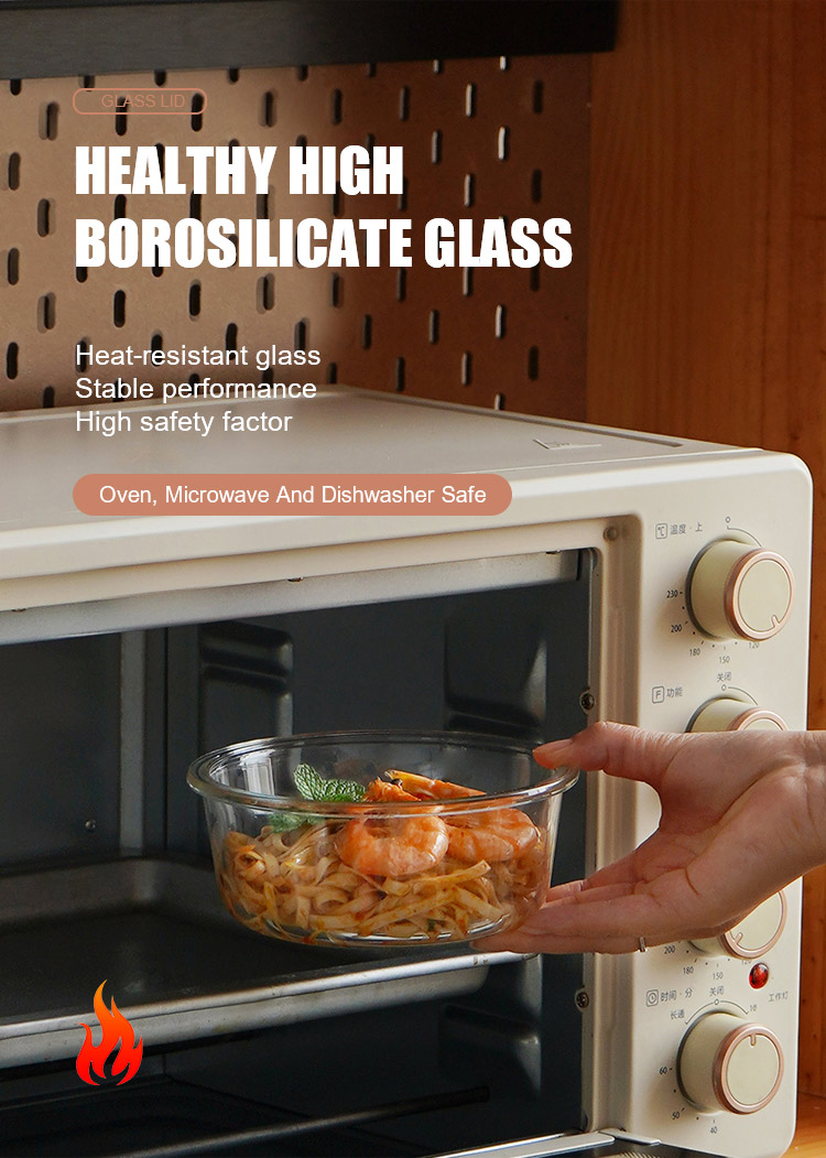 Glass Lunch Containers With Glass Lid Glass Lunch Containers With Glass Lid
