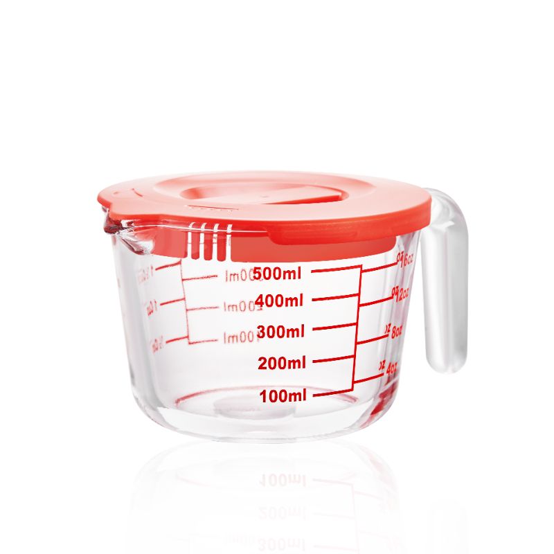 Messbecher aus Glas