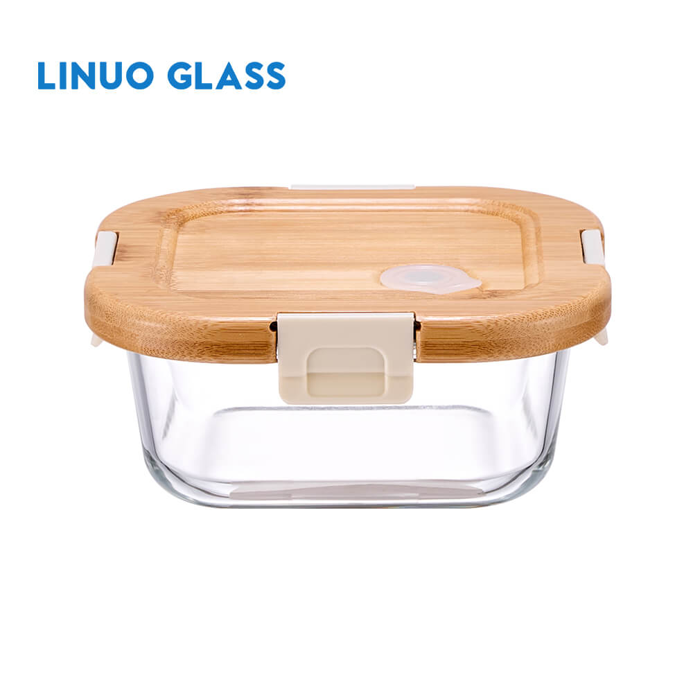 Glass Storage Containers With Bamboo Lids