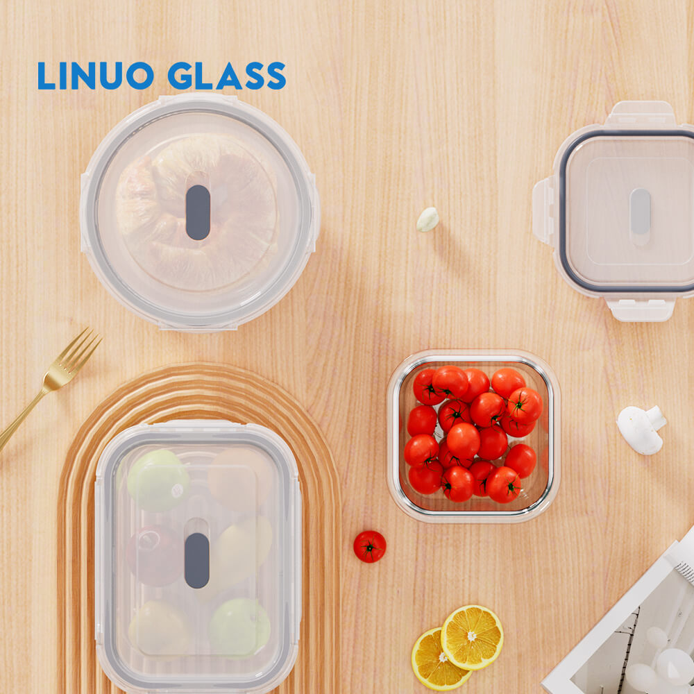Salad Glass Container For Lunch Box