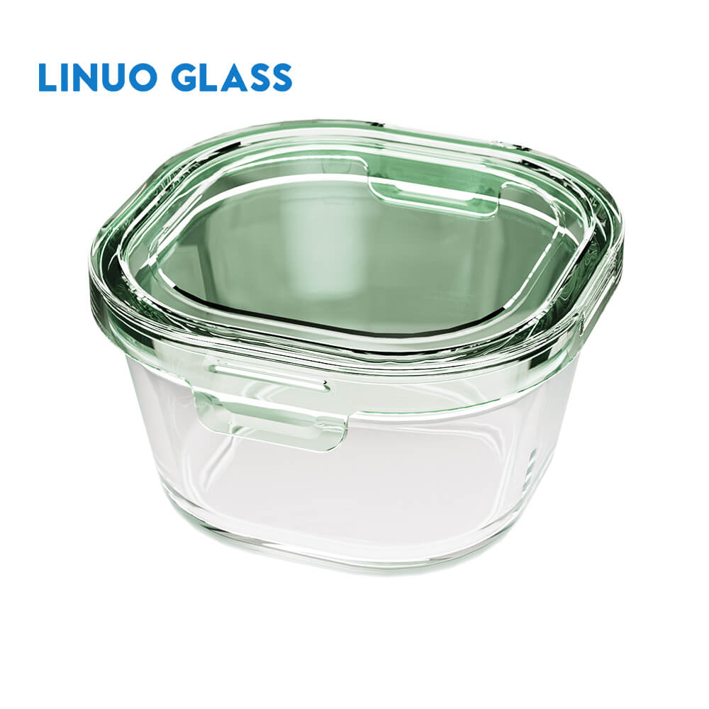 Stackable Glass Food Storage Lunch Box