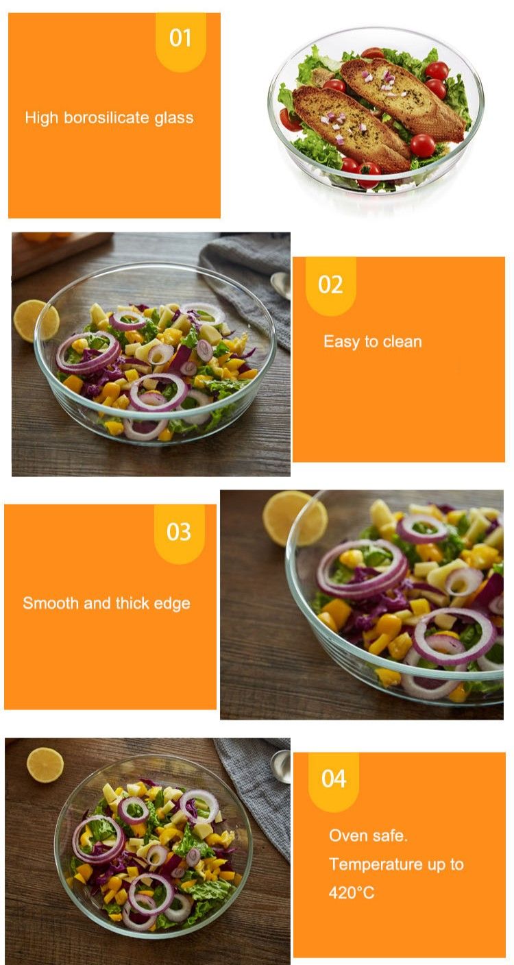 Glass Baking Tray Dish Set Glass Baking Tray Dish Set