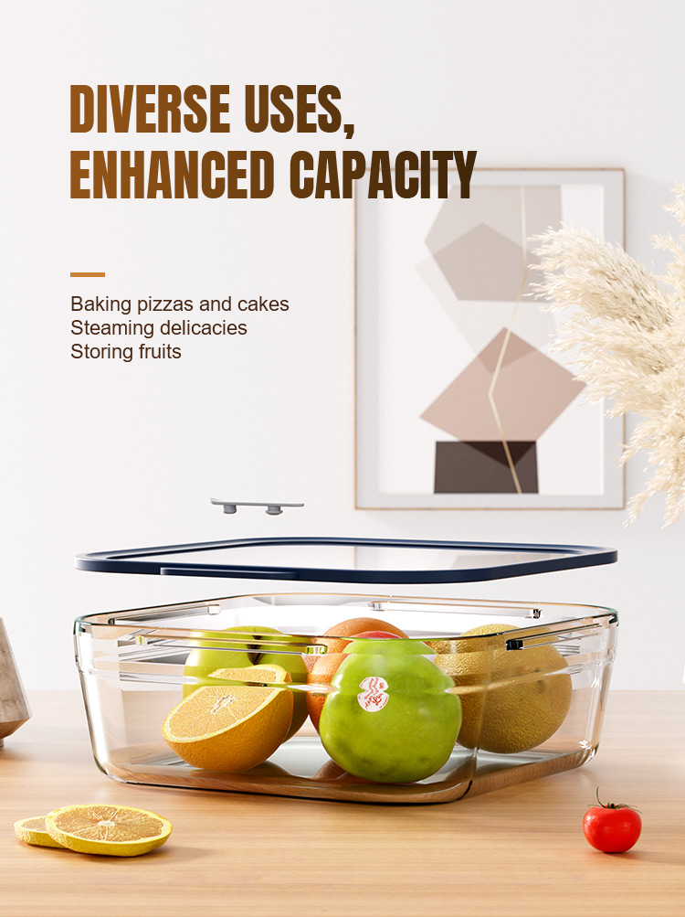 Square Glass Baking Dish With Lids Square Glass Baking Dish With Lids