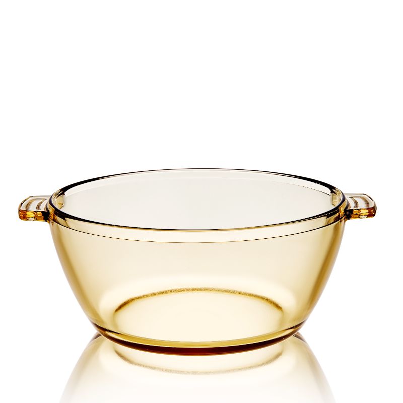 1.5 L Glass Round Casserole Dish