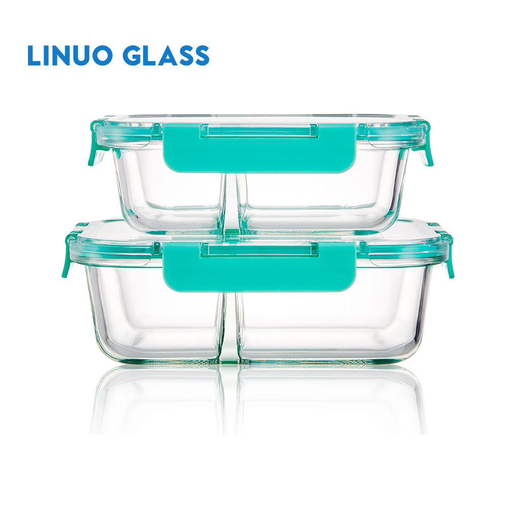 Leakproof Glass Lunch Containers