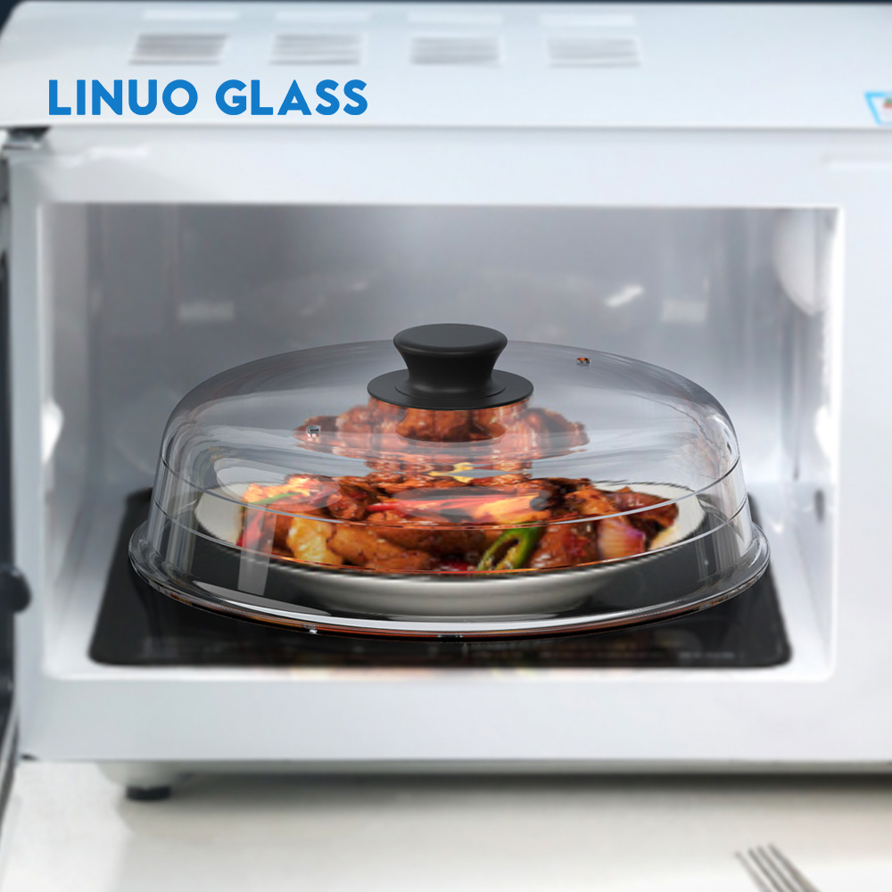 Glass Microwave Splatter Cover Lid