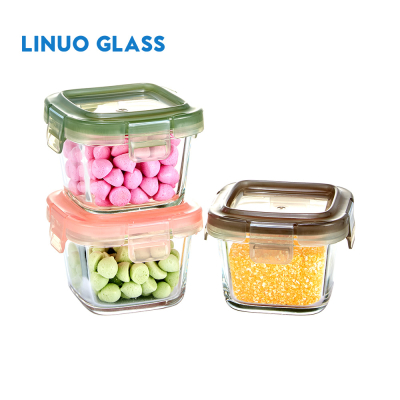 Mini Baby Food Glass Container