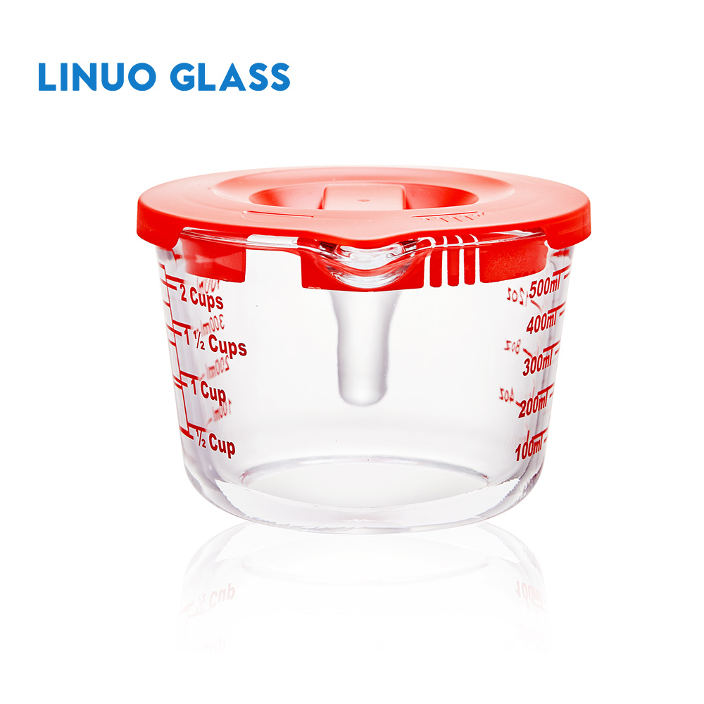 Messbecher aus Glas