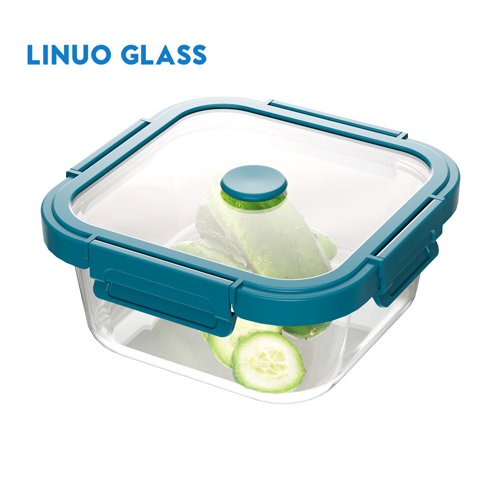 Leak Proof Glass Food Prep Containers