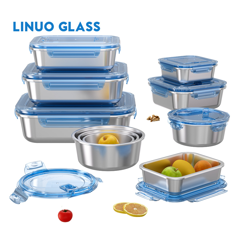 Contenitore per alimenti in acciaio inossidabile 304