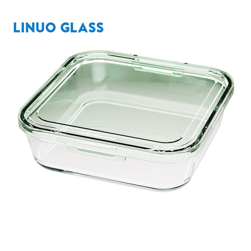 Stackable Glass Food Storage Lunch Box