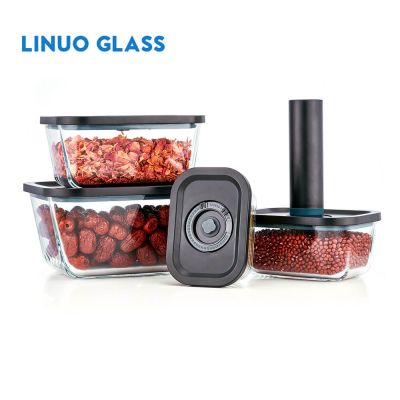Vacuum Glass Storage Container