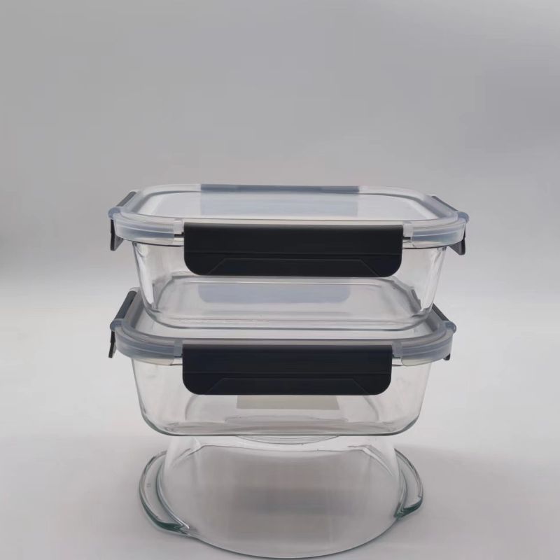 Glass Salad Food Storage Containers