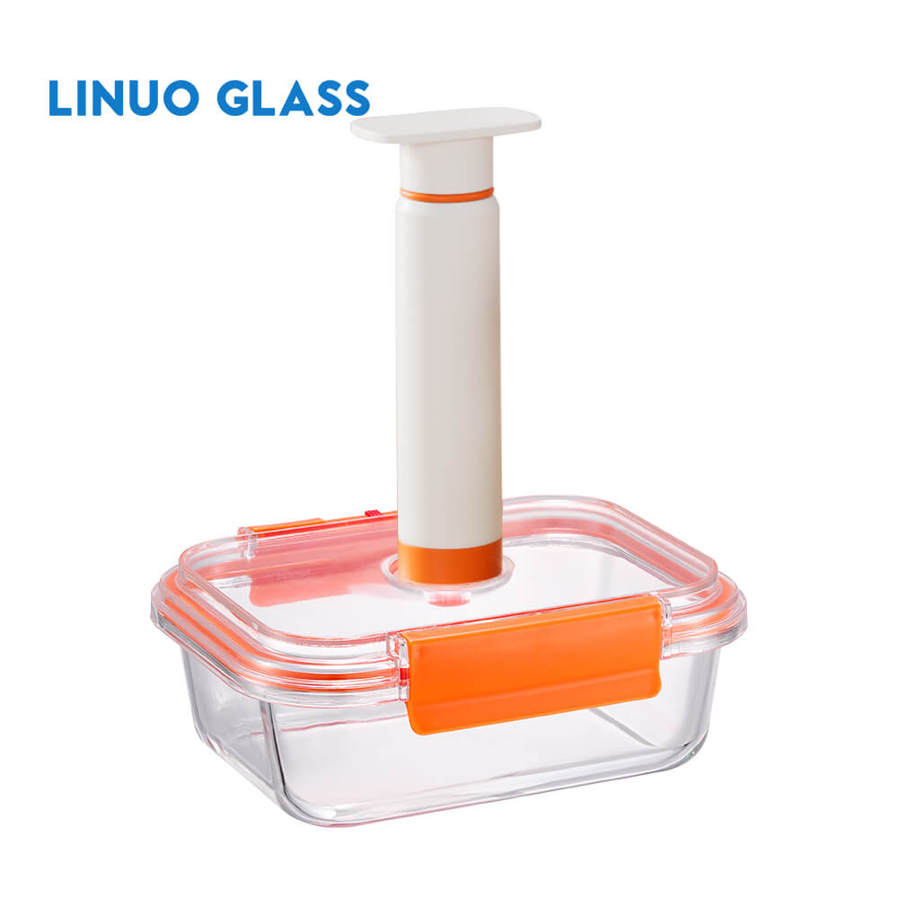 Glass Vacuum Container With Pump