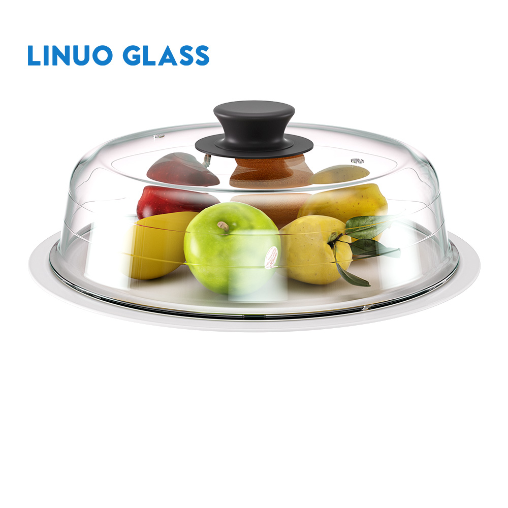 Glass Microwave Splatter Cover Lid