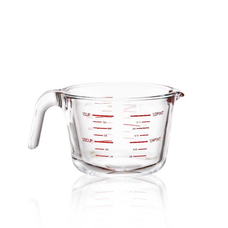 Messbecher aus Glas