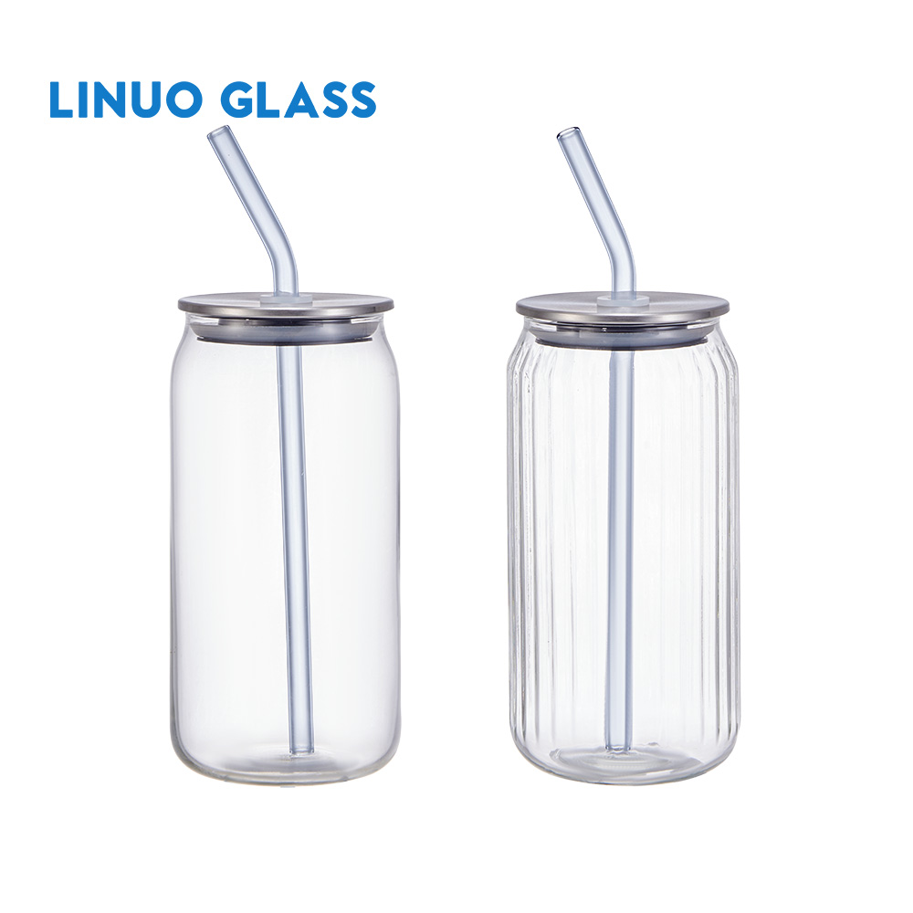 Bicchieri in vetro borosilicato per lattina di birra