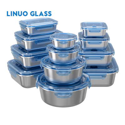 Contenitore per alimenti in acciaio inossidabile 304