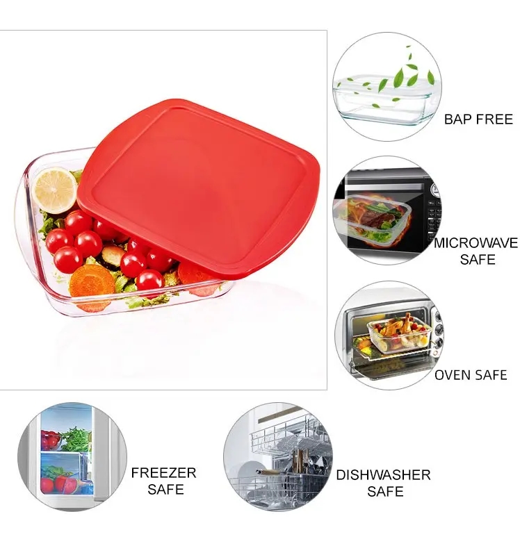 Non Stick Glass Baking Pan Non Stick Glass Baking Pan