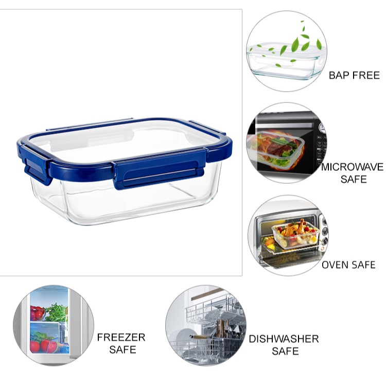Glass Lid Glass Lunch Containers Glass Lid Glass Lunch Containers