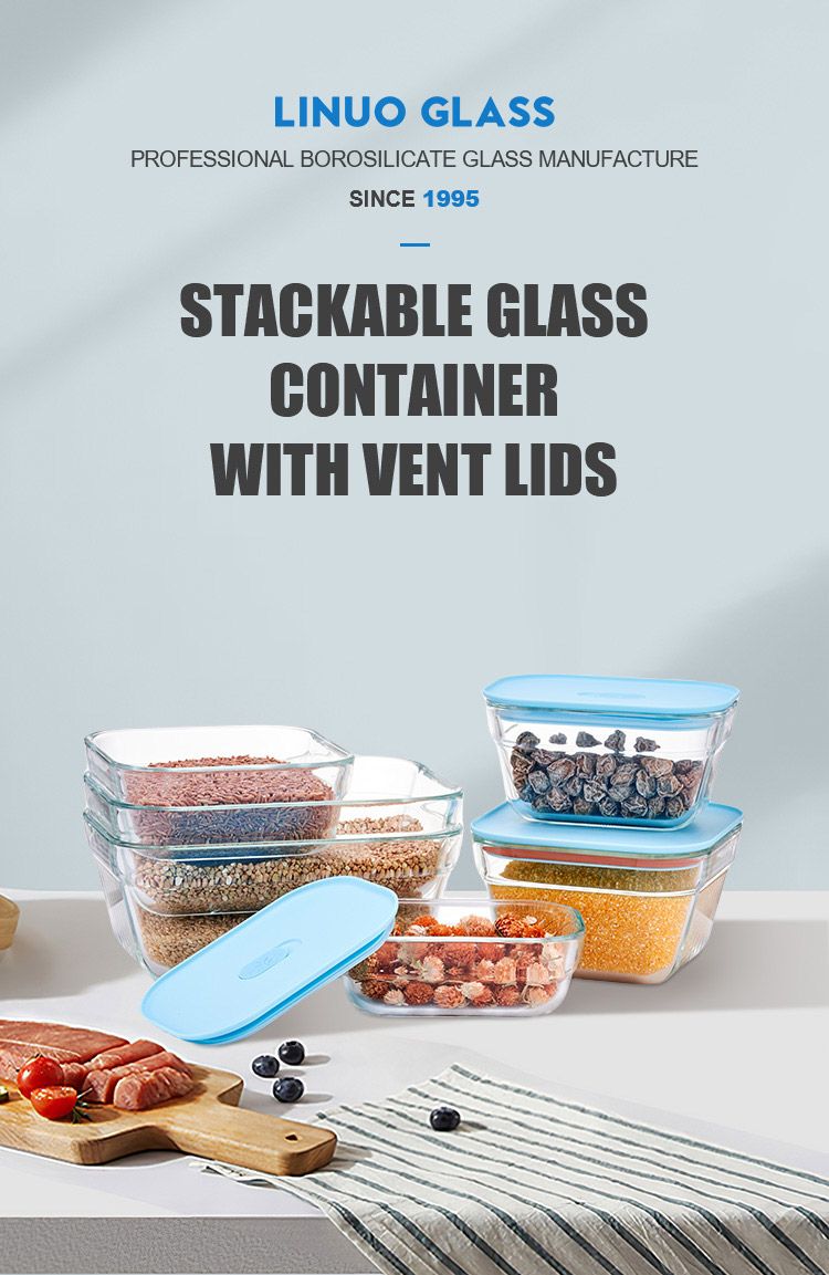 Stackable Glass Containers With Lid Stackable Glass Containers With Lid