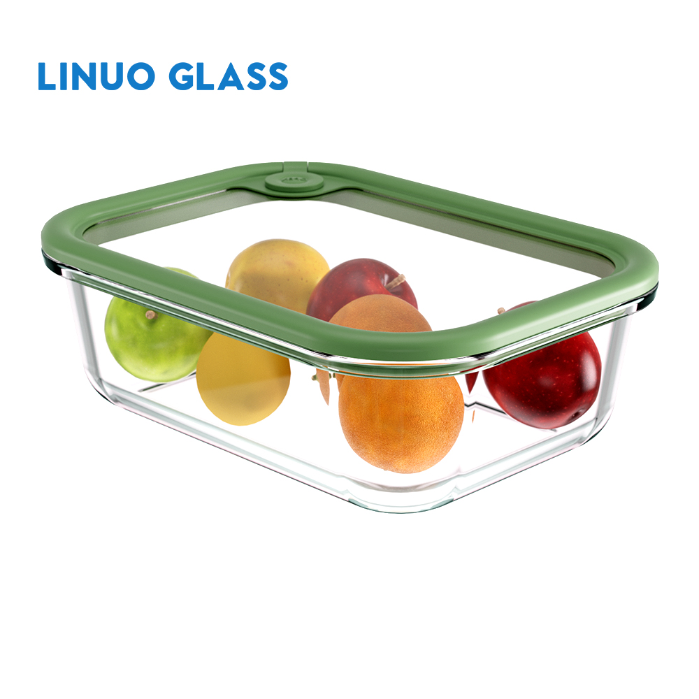 Meal Prep Glass Food Containers With Glass Lids