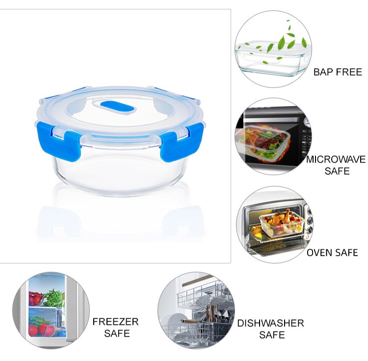 Clear Glass Food Storage Containers Clear Glass Food Storage Containers