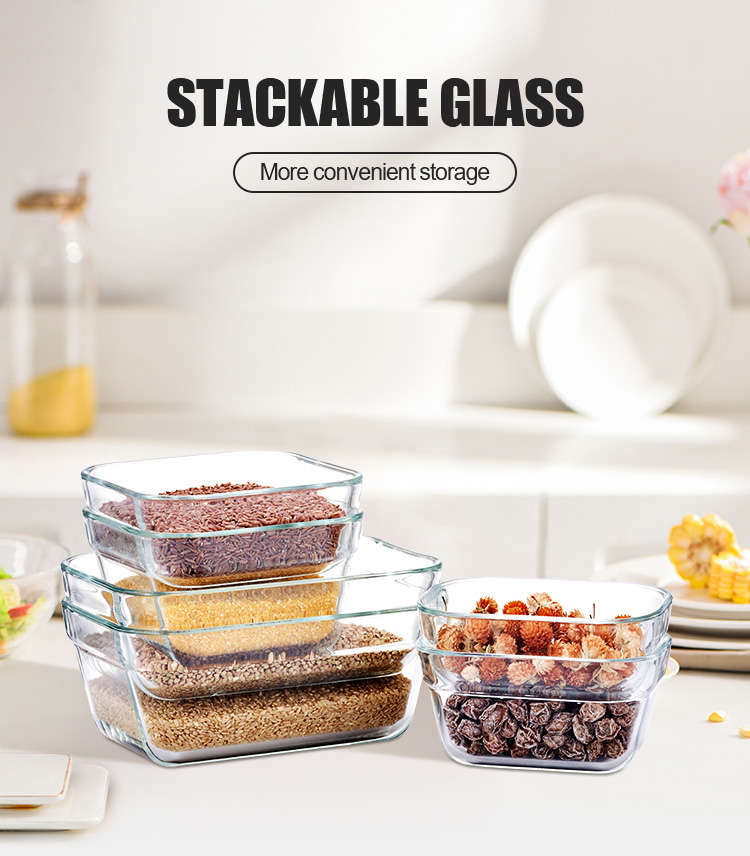 Stackable Glass Containers With Lid Stackable Glass Containers With Lid