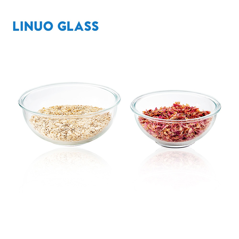 Kochschüsseln aus Glas