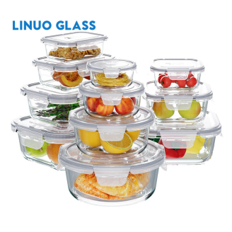 Salad Glass Container For Lunch Box
