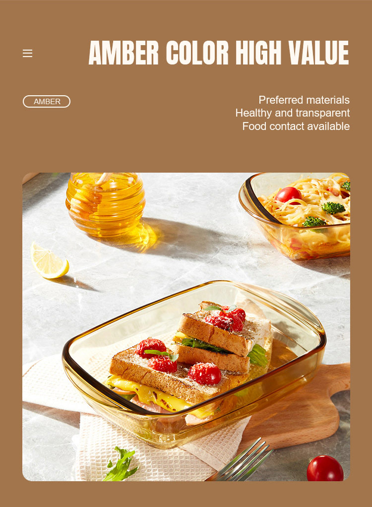 Amber Baking Tray Baking Dish Set Amber Baking Tray Baking Dish Set