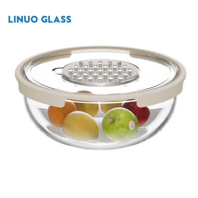 Multifunctional Cooking Salad Bowl (with Grater + PP Lid)