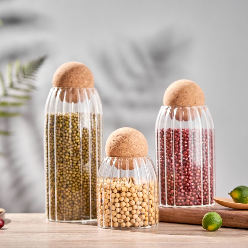 Small Glass Spice Jars