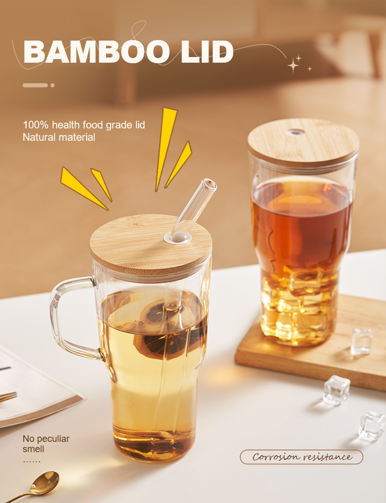 Set di bicchieri da birra con coperchio Set di bicchieri da birra con coperchio
