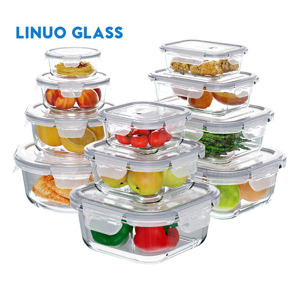 Salad Glass Container For Lunch Box