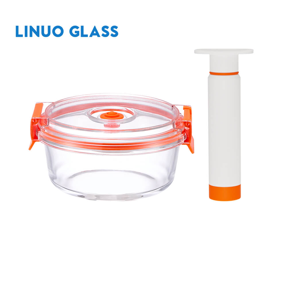 Glass Vacuum Container With Pump