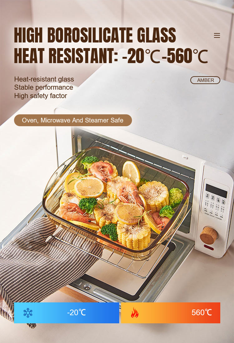 Amber Baking Tray Baking Dish Set Amber Baking Tray Baking Dish Set