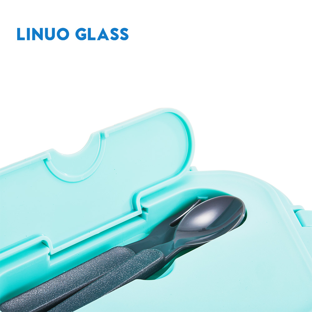 Lunch Containers With Spoon And Fork