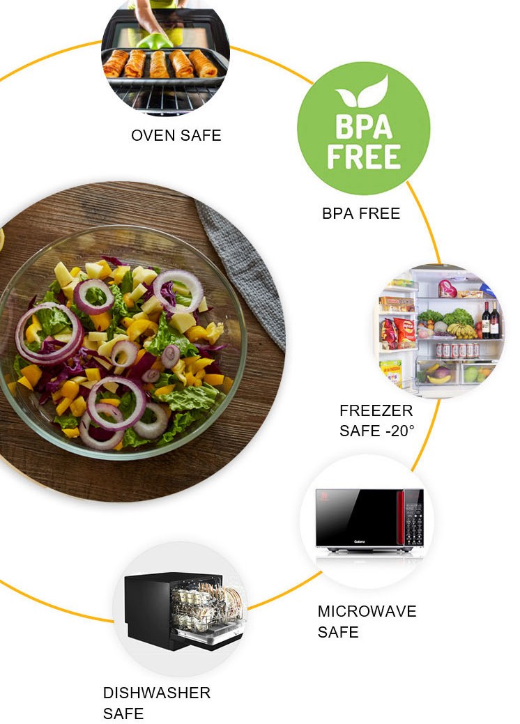 オーブン用ラウンドガラスベーキングパンセット オーブン用ラウンドガラスベーキングパンセット