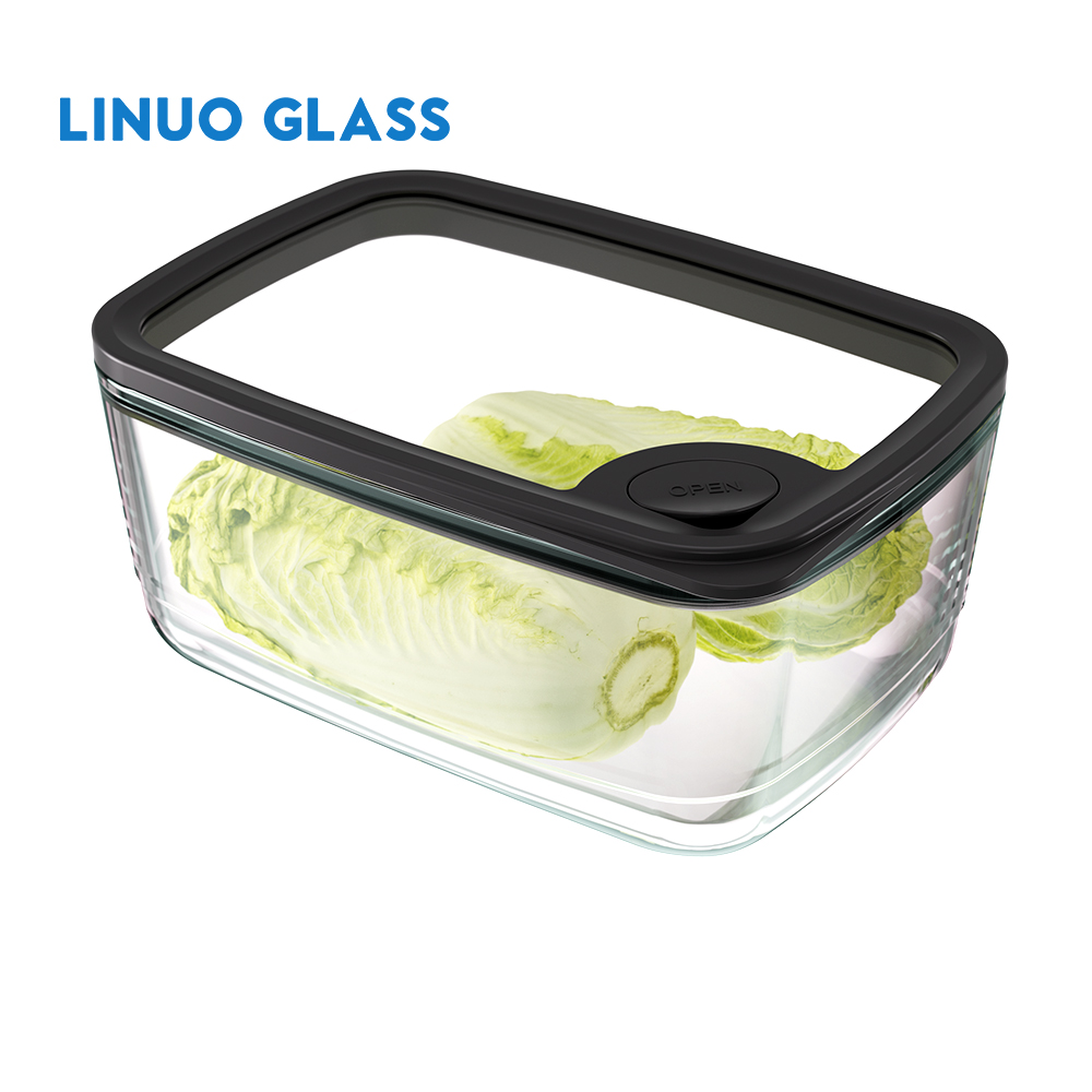 Organizing Kitchen Glass containers with Glass lids