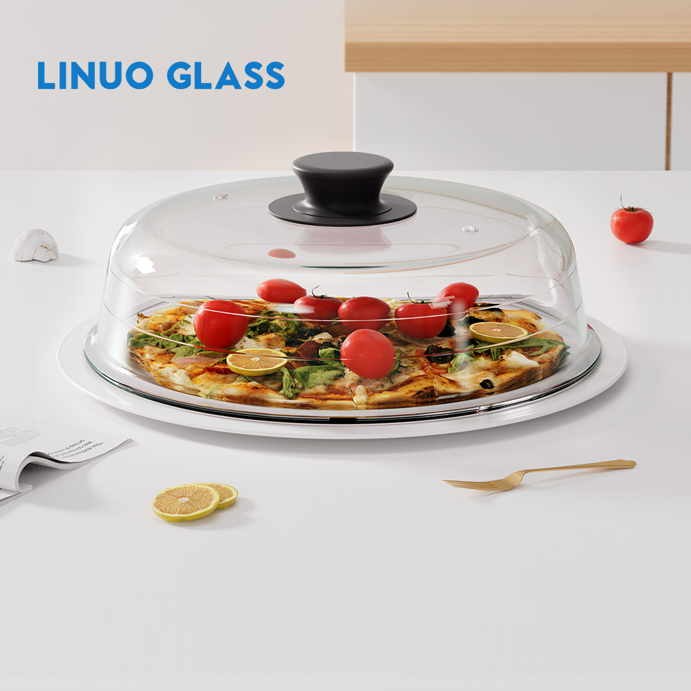 Glass Microwave Splatter Cover Lid