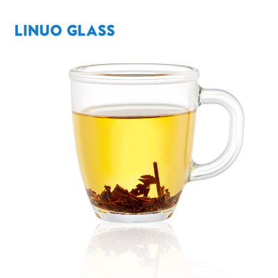 Tazze da tè in vetro, tazze in vetro da caffè, vetro da bottiglia