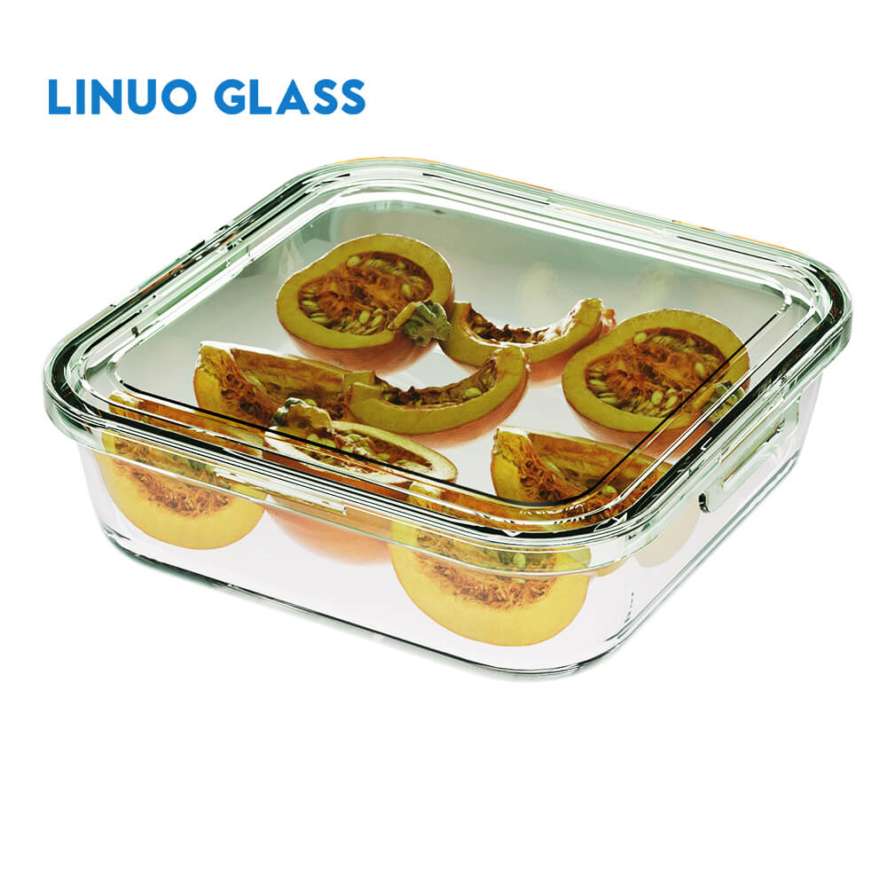 Stackable Glass Food Storage Lunch Box
