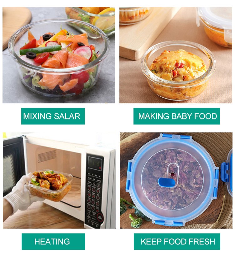 Clear Glass Food Storage Containers Clear Glass Food Storage Containers