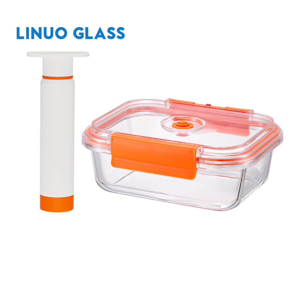 Glass Vacuum Container With Pump